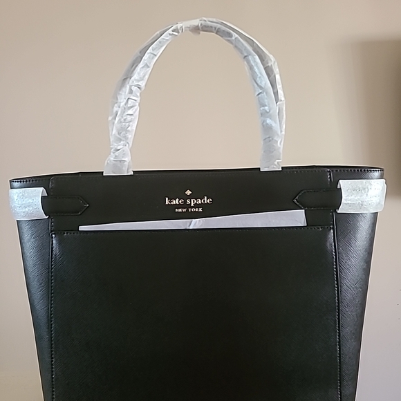 Kate Spade Staci Laptop Tote Bag in Black wkru7099